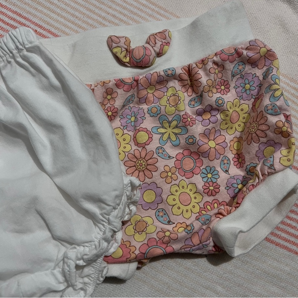 flower print with bows #kidcore 
Mini Boden and Janie and Jack :Box 0013:
